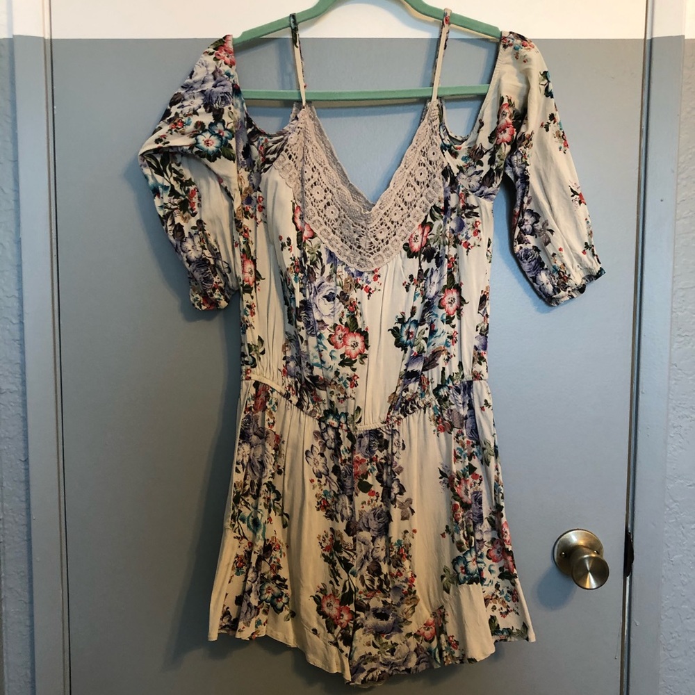 Cold Shoulder Romper